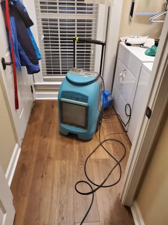 Commercial dehumidifier deployed for Flood Damage Cleanup in Port Neches