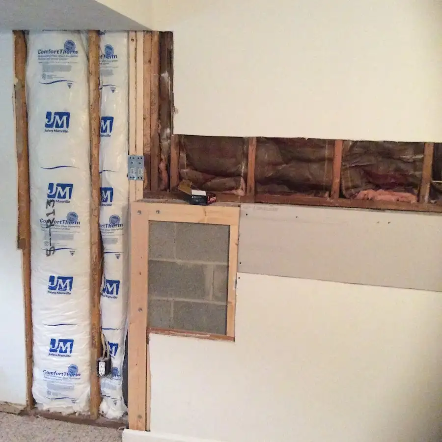Wall insulation replacement during Odor Removal & Deodorization in Port Neches